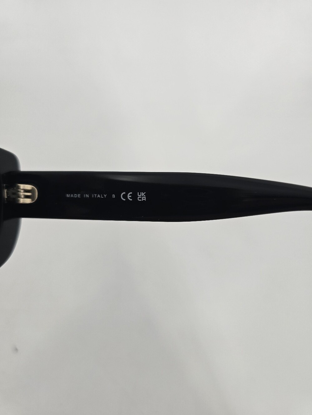 Chanel Black Acetate Rectangle Women's Sunglasses 5559 c.622/S4 Spellout Logo - Picture 4 of 10